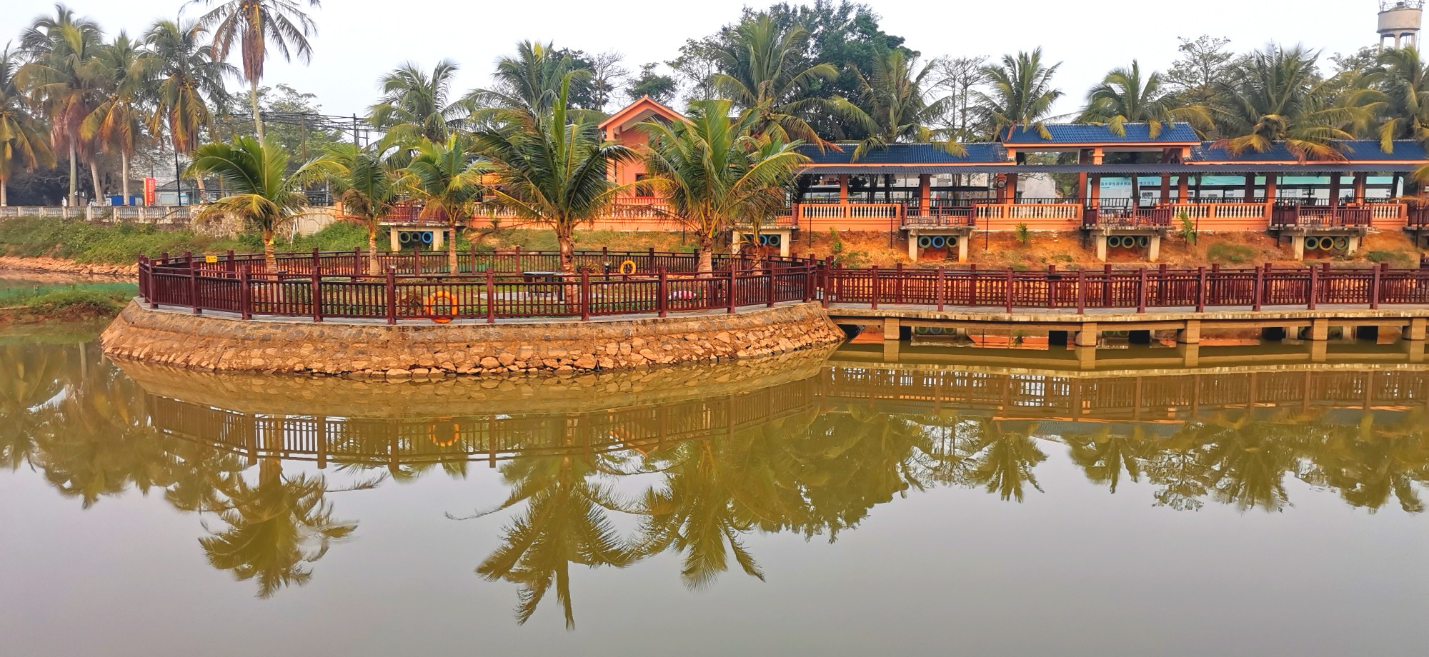 骑游美丽乡村澄迈县大丰镇才存村骑行日记20210130