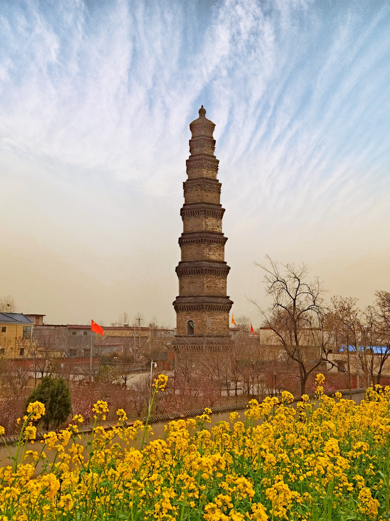 骑行邓城镇—老门谭—寿圣寺塔