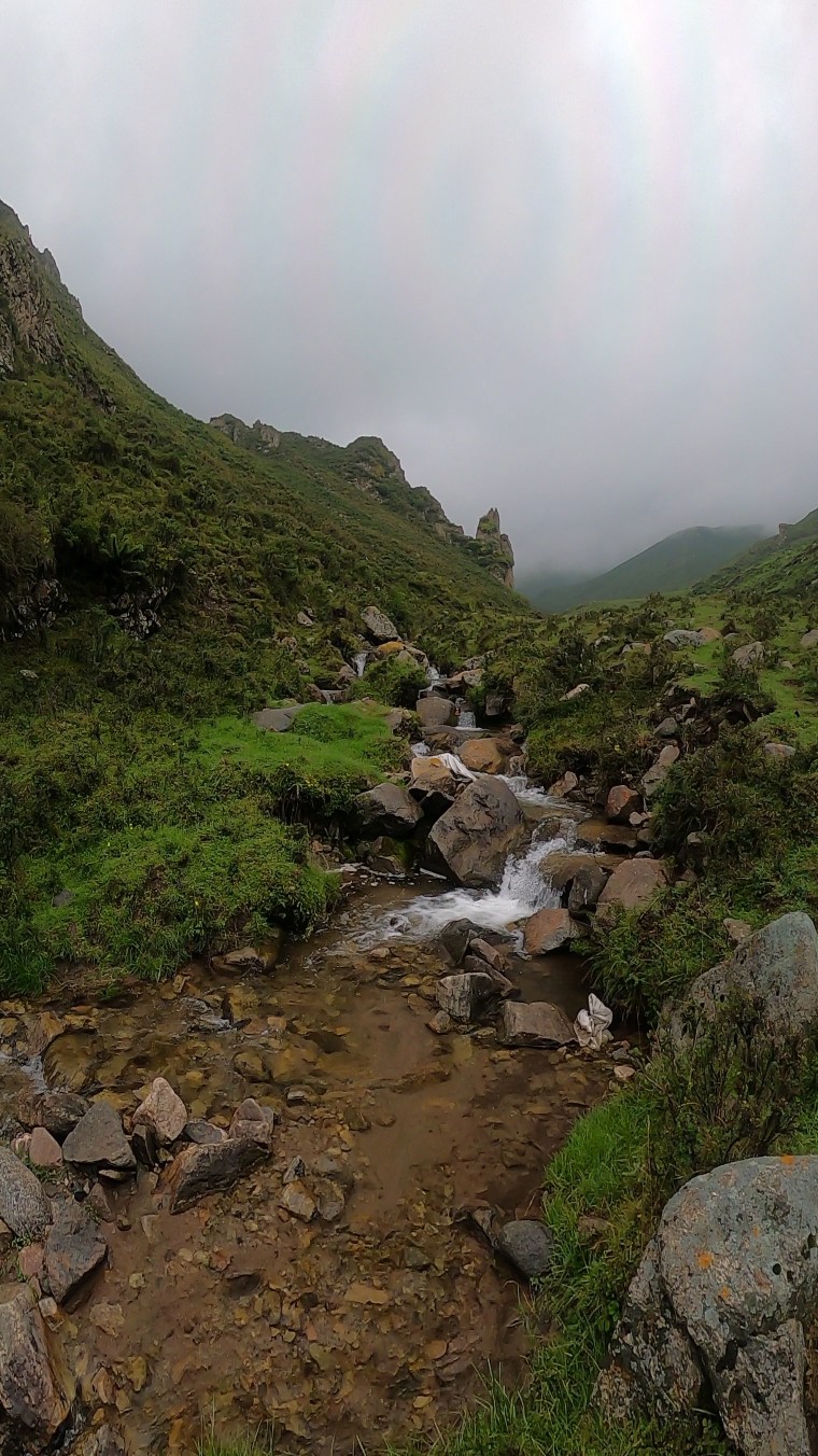 斜沟穿越云谷川
